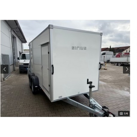 Sirius, G 375, Kofferanhänger, 2500 kg, Holz